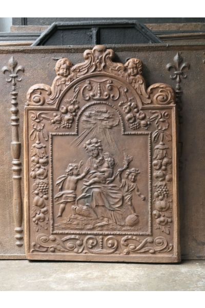 Plaque de Cheminée 'Caritas'