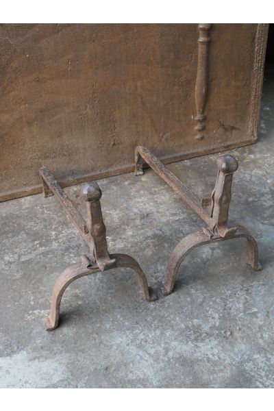 Chenets Louis XV