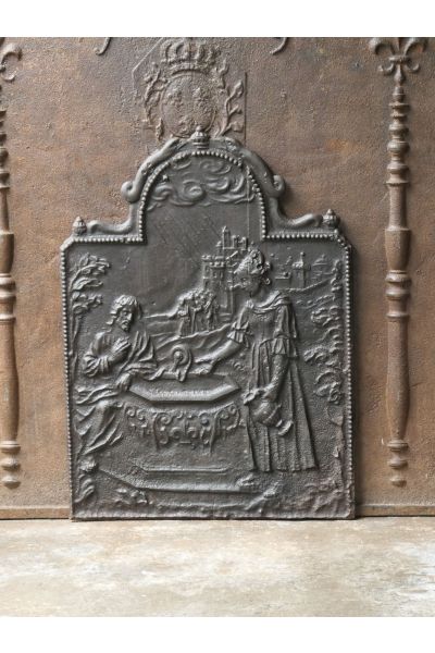 Plaque de Cheminée 'Le Puits Jacobien'