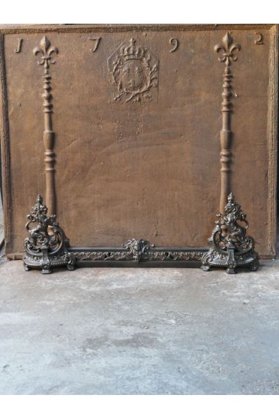 Barre de Chenets Française