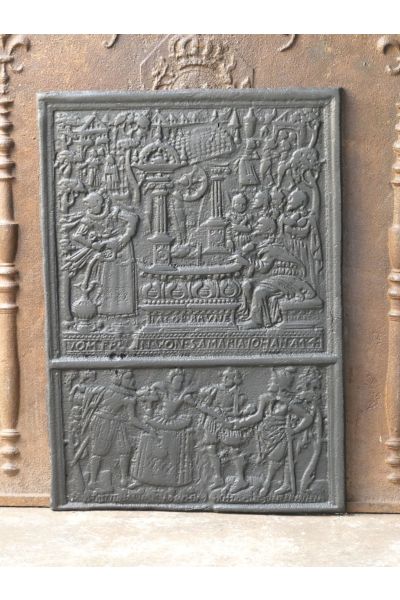 Plaque de Cheminée 'Le Puits Jacobien'