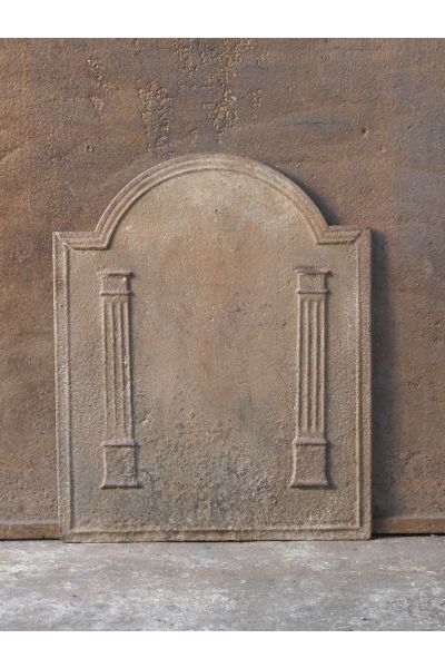 Plaque de Cheminée 'Colonnes de Liberté'