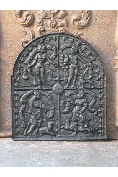 Plaque de Cheminée 'Thème Inconnu'
