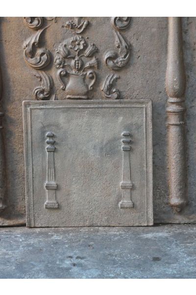 Plaque de Cheminée 'Colonnes de Liberté'