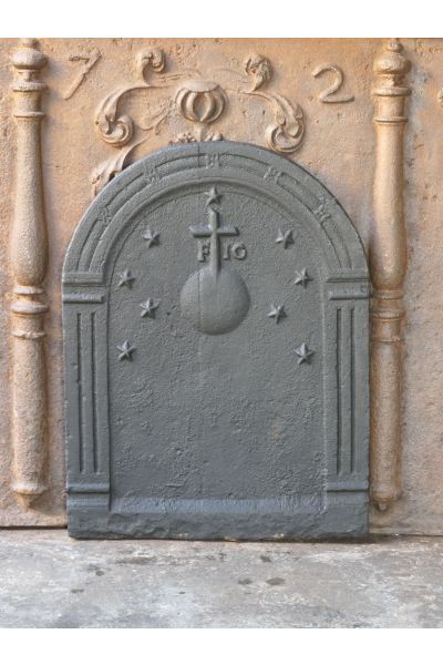 Plaque de Cheminée 'Thème Inconnu'