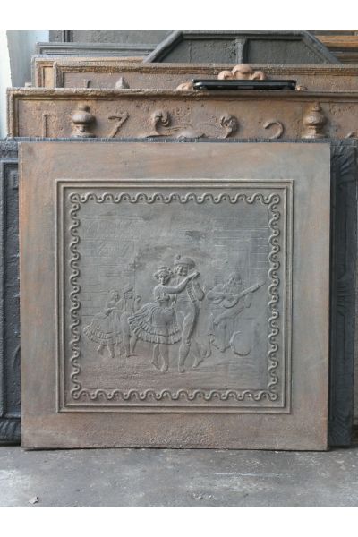 Plaque de Cheminée 'Danseurs'