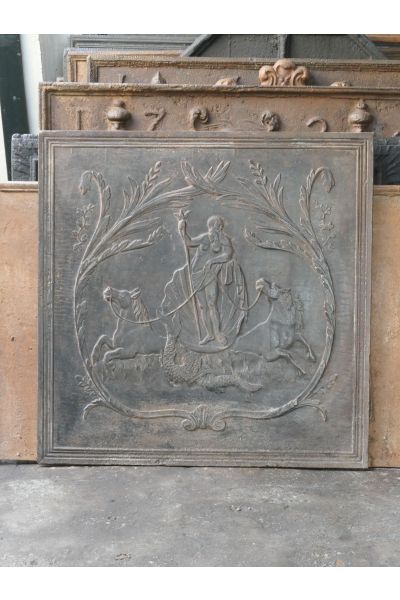 Plaque de Cheminée 'Neptune'