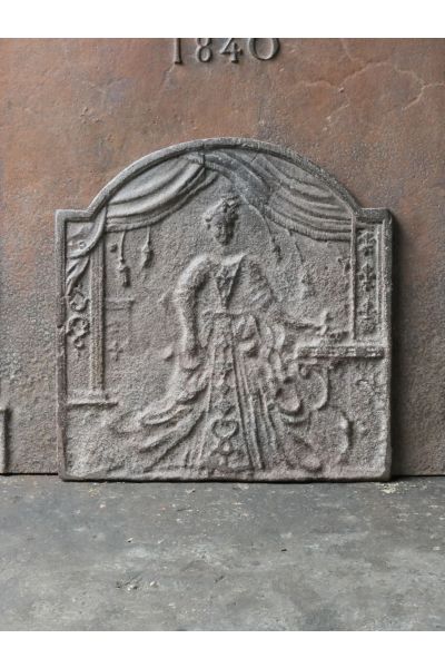 Plaque de Cheminée 'Marie Leszczynska'