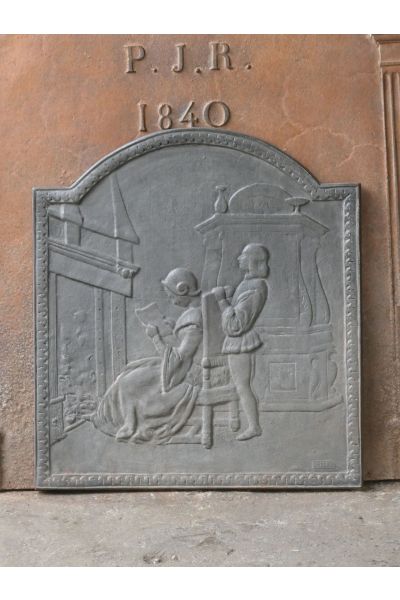 Plaque Cheminée Napoleon III