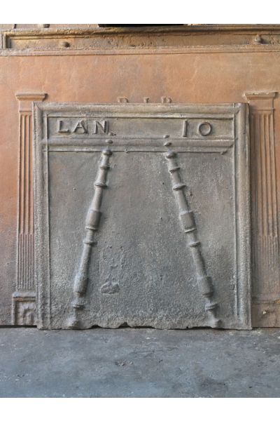 Plaque de Cheminée 'Révolution Française'