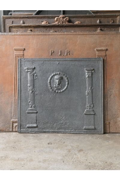 Plaque Fonte Néoclassique