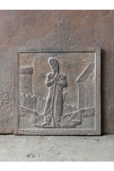 Plaque de Cheminée 'Soldat'