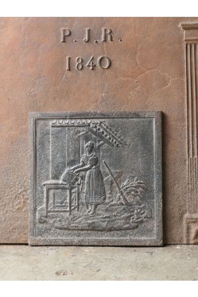 Plaque Cheminée Napoleon III