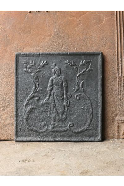 Plaque de Cheminée 'Femme'