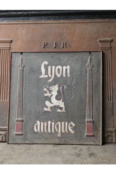 Plaque Fonte Néoclassique