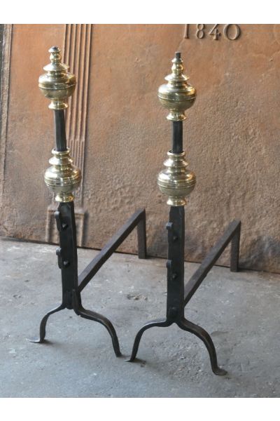 Chenets Louis XIV