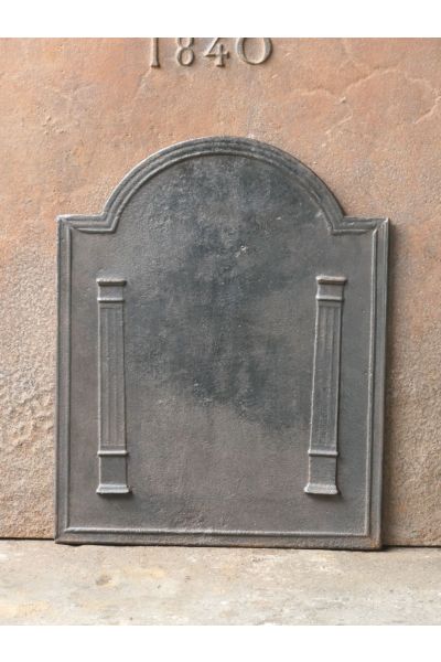 Plaque de Cheminée 'Colonnes de Liberté'