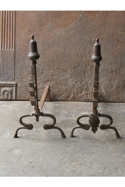 Chenets Louis XV