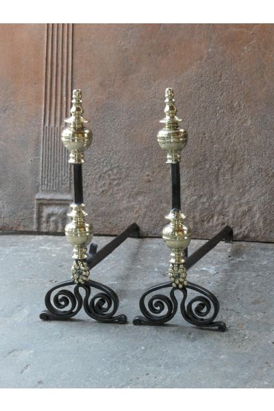 Chenets Louis XV