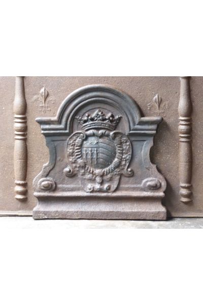 Plaque de Cheminée Héraldique