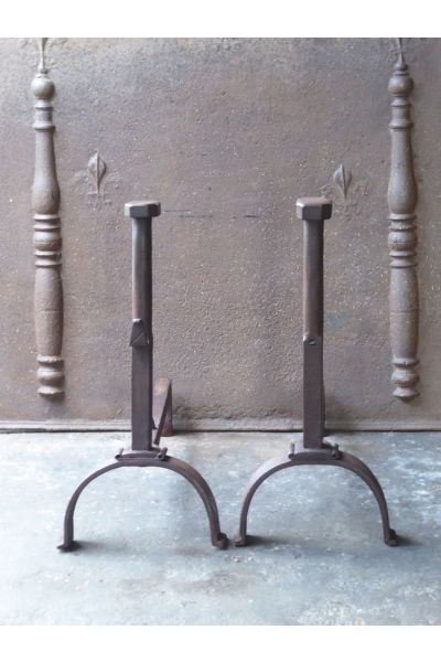 Chenets en Fer Forgé