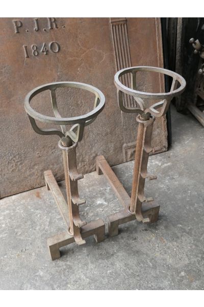 Chenets en Fer Forgé