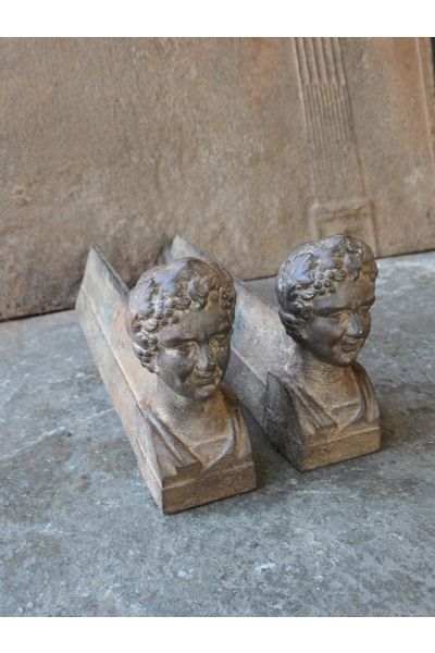 Chenets d'une Bacchante
