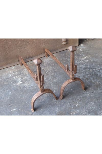 Chenets Louis XV
