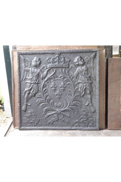 Plaque de Cheminée 'Armes de France'