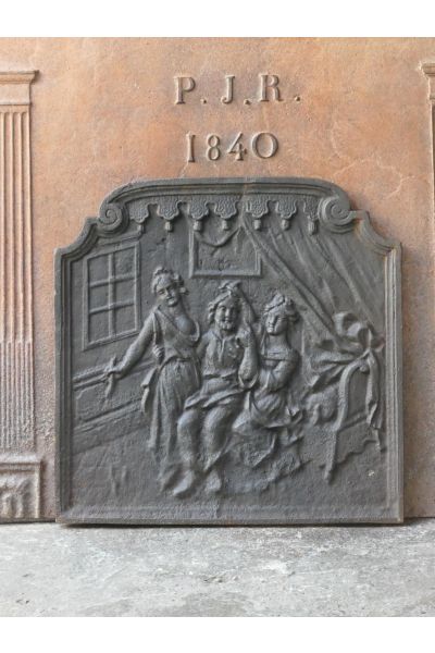 Plaque Cheminée Napoleon III