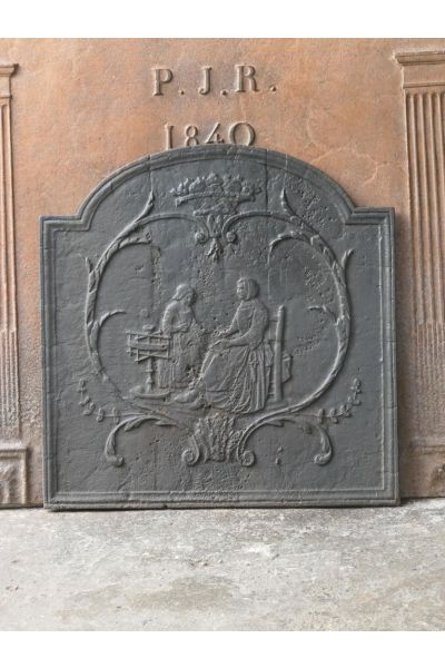 Plaque Cheminée Napoleon III