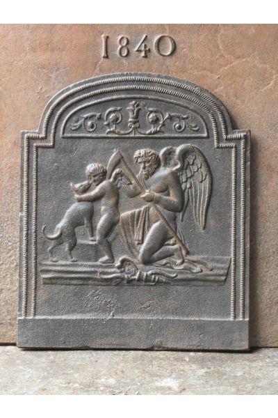 Plaque de Cheminée 'Le Temps'