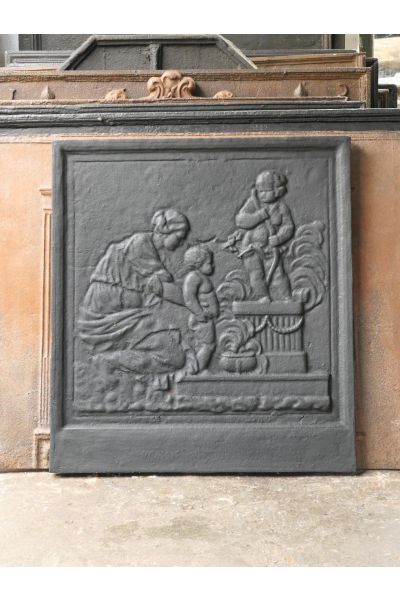 Plaque de Cheminée 'Caritas'
