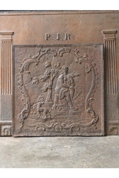 Plaque de Cheminée 'Diane au Bain'