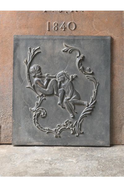 Plaque de Cheminée 'Allégorie de l'Amour'
