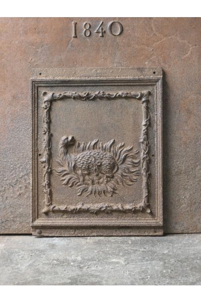 Plaque de Cheminée 'Salamandre de François Ier'