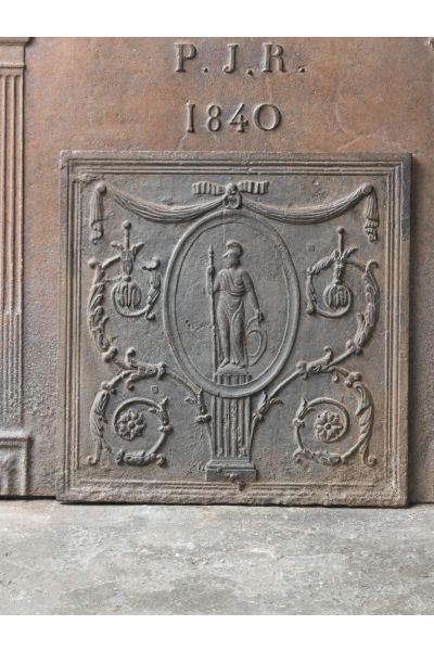 Plaque de Cheminée 'Minerve'
