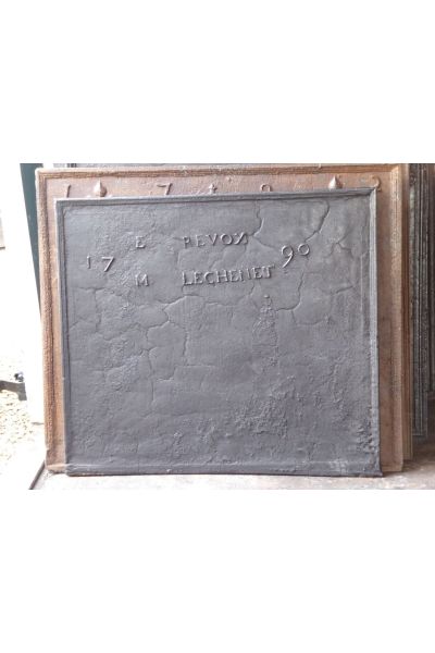 Plaque de Cheminée 'Mariage'