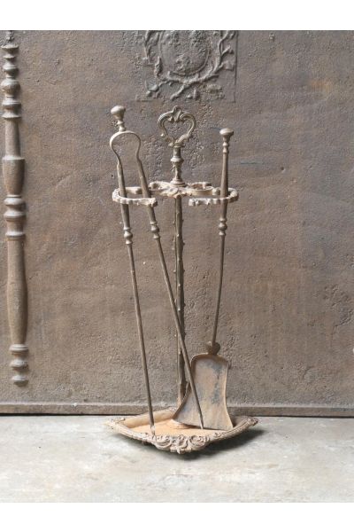 Serviteur Cheminée Art Nouveau