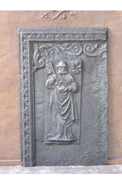 Plaque de Cheminée 'Saint Pierre'