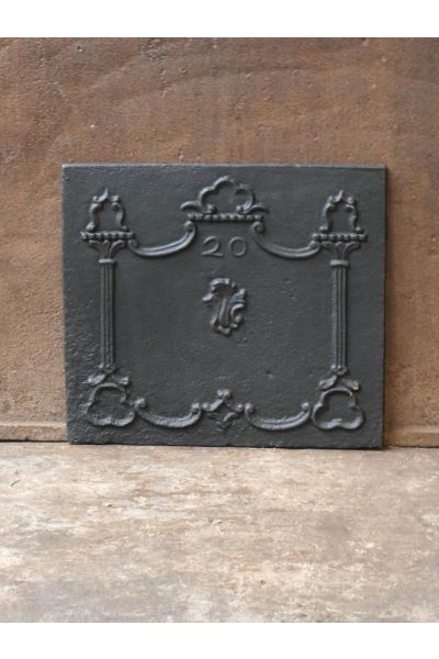 Plaque en Fonte Louis XV