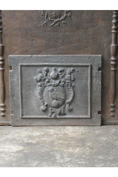 Plaque de Cheminée Héraldique