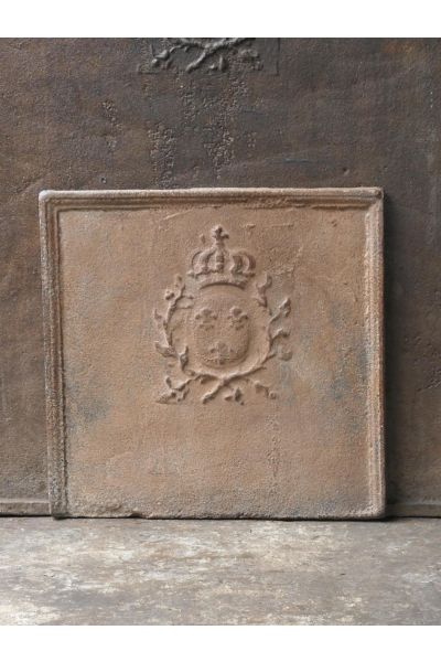 Plaque de Cheminée 'Armes de France'