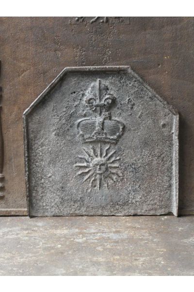 Plaque de Cheminée 'Armes de France'