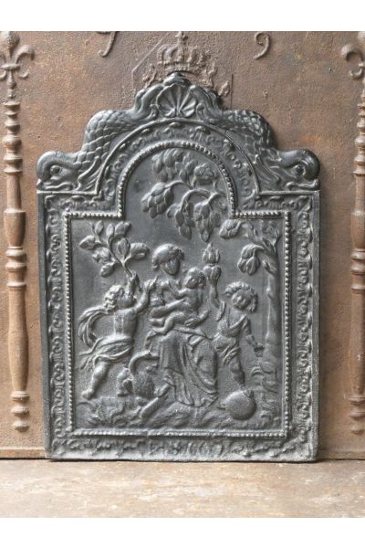 Plaque de Cheminée 'Caritas'