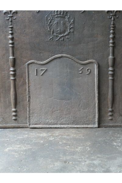 Plaque en Fonte Louis XV