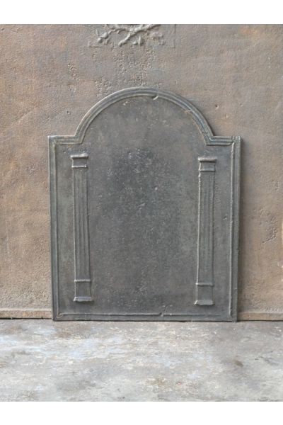 Plaque de Cheminée 'Colonnes de Liberté'
