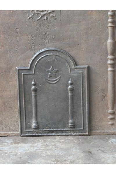 Plaque de Cheminée 'Colonnes de Liberté'