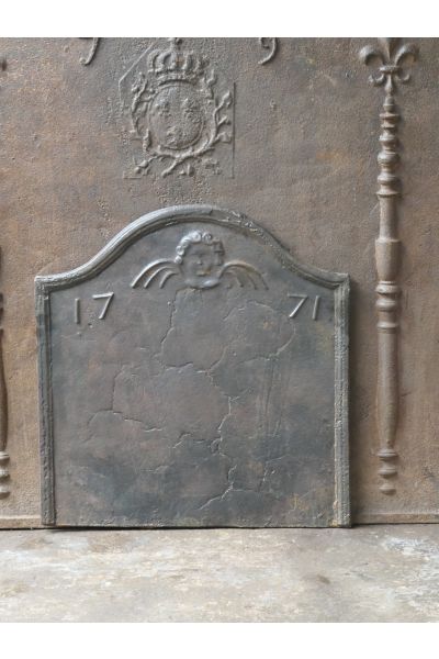 Plaque en Fonte Louis XV