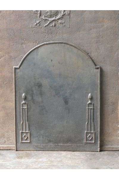 Plaque de Cheminée 'Colonnes de Liberté'